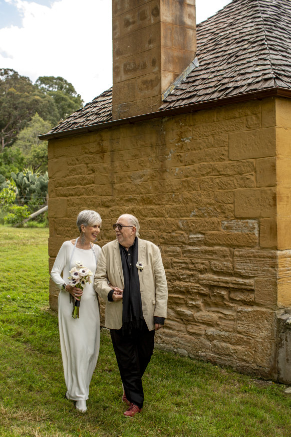 Annie McCarthy and Warren Marsh are hoping for a “good 10 years together” in each one’s third marriage.