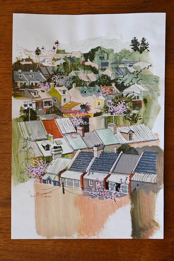 Spring in Darlinghurst.