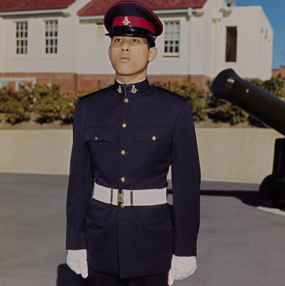 The Crown Prince at Duntroon in 1972.
