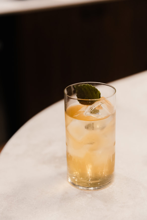 Umeshu highball.