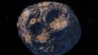 An artist’s impression of the Psyche asteroid.