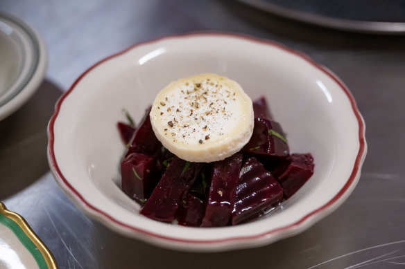 Hungarian-style beetroot. 