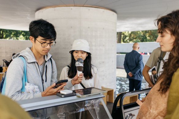 People often order multiple scoops so they can try more flavours.