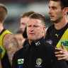 ‘Correct call’: AFL says Lynch goal review was right as Hardwick lashes system