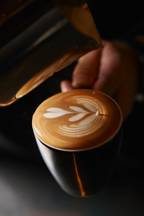 Code Black coffee, of course.