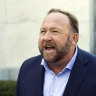 Facing judgment, Alex Jones pleads for help from the ‘deep state’