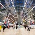 A silver lining: Frankfurt Airport Railway Station.
