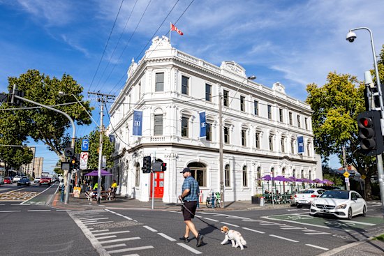 The Doutta Galla Hotel in Kensington. 