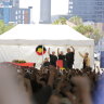 'It's going to be tough': Thousands farewell Brisbane Indigenous leader