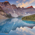 Moraine Lake in Banff National Park.