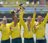 ‘You couldn’t row because of the drought’: Australian women make history in forgotten event