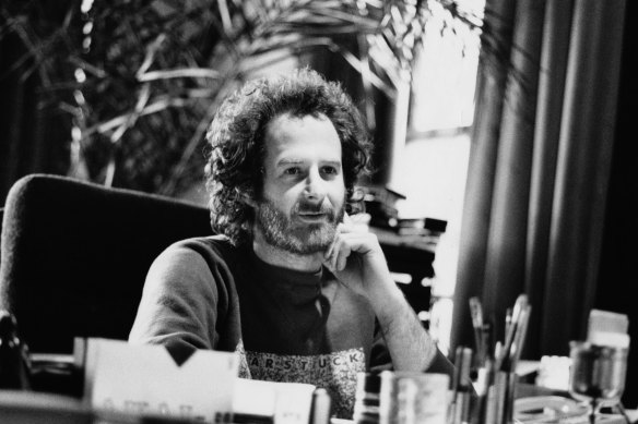 Michael Gudinski, managing director of Mushroom Records, in 1983.