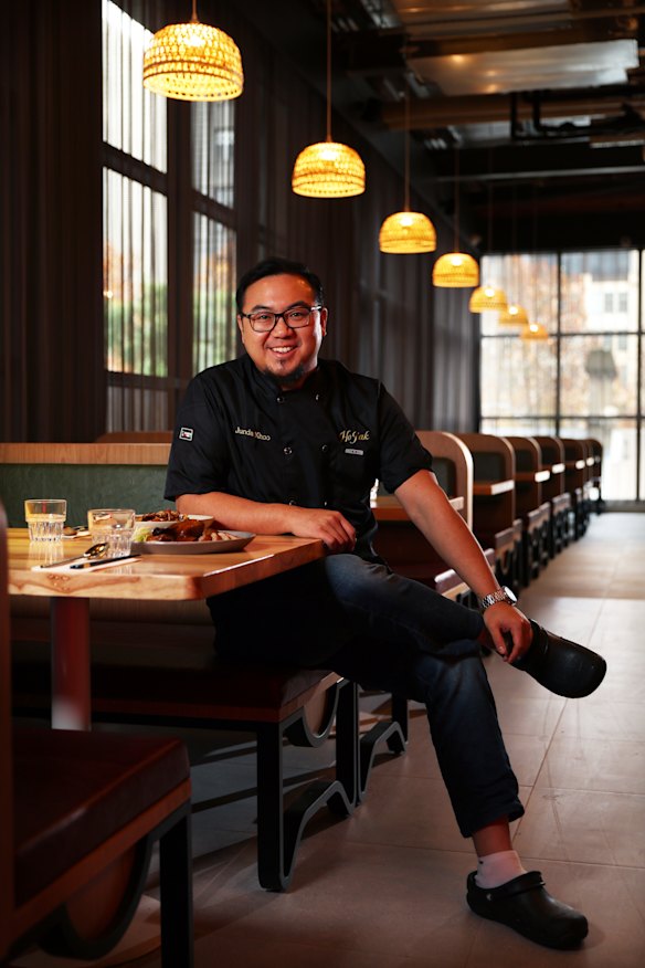 Chef Junda Khoo of Ho Jiak said trade had dropped more in Sydney compared to Melbourne.
