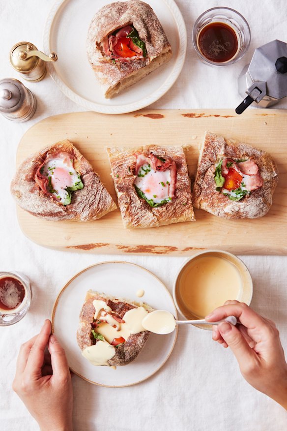 Eggs Benedict, made easy.