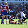 Dylan Brown is injured for Newcastle in round two.