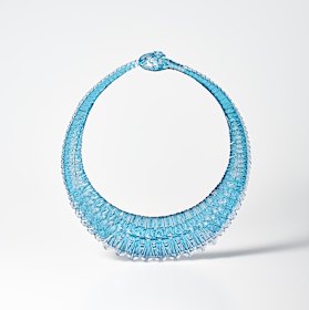 Kath Inglis, <i>Freezing</i> neckpiece, in <i>In Light Of...</i> at Bilk Gallery.