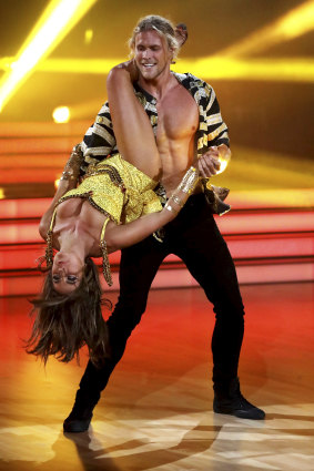 Jett Kenny on Dancing With the Stars. 