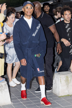 Orr is inspired by musician and Louis Vuitton creative director Pharrell Williams.