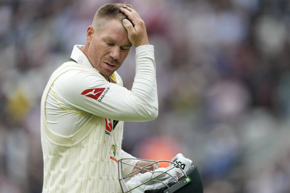 David Warner ends his Ashes career without a Test century in England.