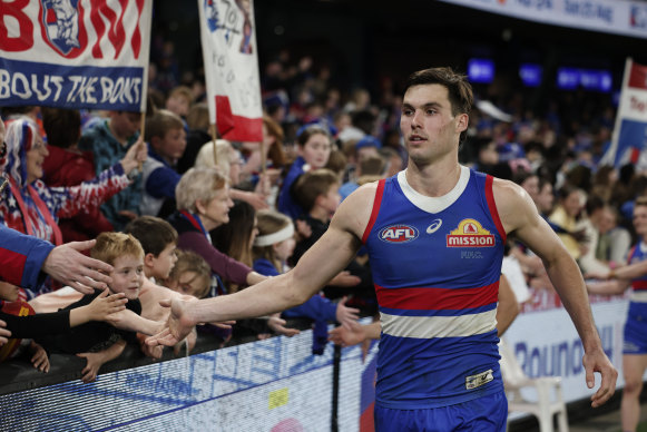 Bulldogs fans look likely to be able to enjoy watching Sam Darcy roam the forward line for many years to come.