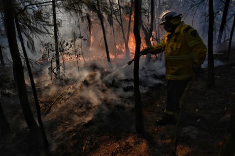 A hazard-reduction conducted in northern Sydney on Monday: more such burns are likely, particularly close to property and assets.
