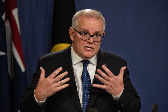 Scott Morrison defended his actions at a press conference in Sydney on Wednesday.