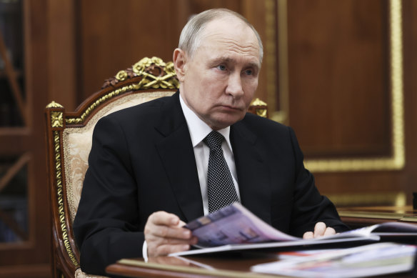 Russian President Vladimir Putin.