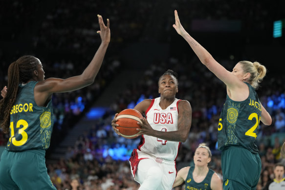 Lauren Jackson is playing in her fifth Olympics.