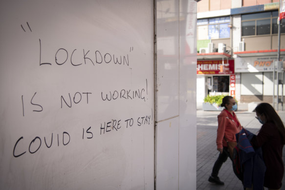 Cabramatta in south-west Sydney. 