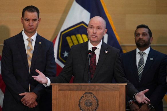 Utah Governor Spencer Cox.
