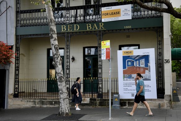 This corner terrace on Glebe Point Road has hosted a string of bars and live music venues that have failed.