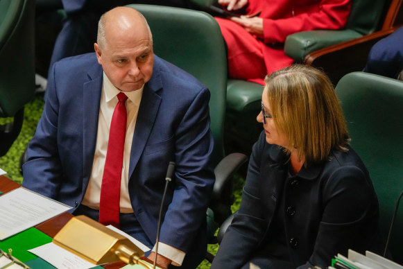 Treasurer Tim Pallas and Premier Jacinta Allan could privatise Victoria’s births, deaths and marriages agency.