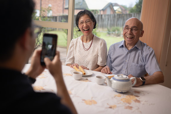 Robert, 80, and May, 68, with the help of their son Terence, have amassed tens of thousands of Instagram followers by jumping on trends to create niche comedy.