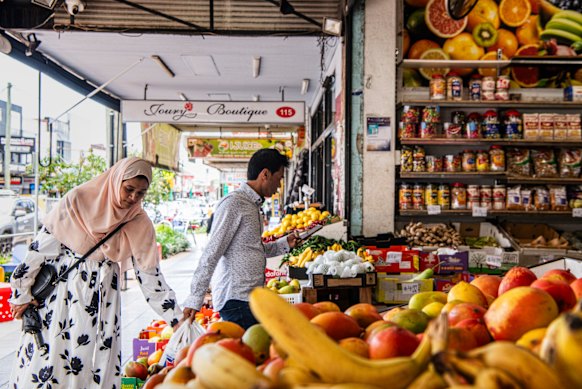 Lakemba, in south-west Sydney, hosts the Ramadan night markets, which attracted more than one million people last year.