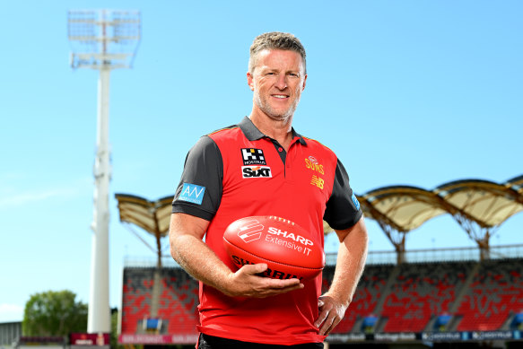 Damien Hardwick arrives at Gold Coast with a sunny outlook on the club’s future.