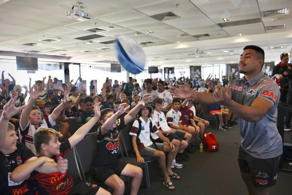 A Penrith Panthers program aims to educate western Sydney children on anti-violence in sport.