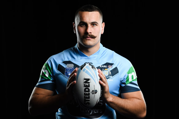   Reagan Campbell-Gillard could parlay a move to the Eels into an Origin return.