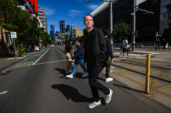 Associate professor at the University of Melbourne Rory Hyde is an advocate for 15-minute cities. 