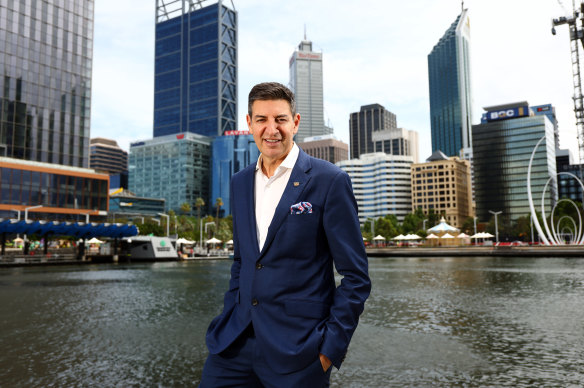 Perth Lord Mayor and parliamentary aspirant Basil Zempilas.