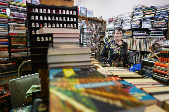 Helena Johnson’s curiosity shop still draws its fair share of shoppers but she says the queues at the bakery are something else.