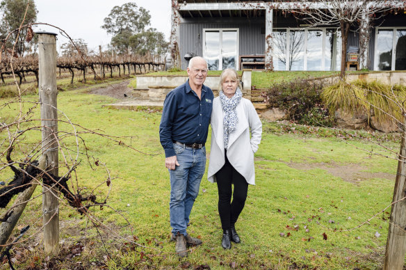 Peter Mortimer says the revenue from short stays is vital for his winery to survive.