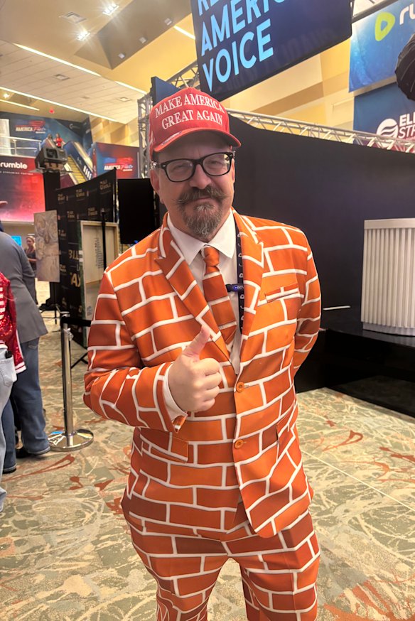 Blake Marnell, known as “Brick Man”, says internal squabbles are natural when a group is in power.