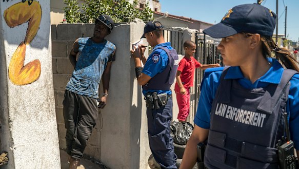 A roadside car wash operator is fined R3000 (approximately $300) for illegal use of water during a police operation in Delft, a township on the outskirts of Cape Town.