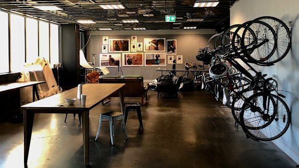 Part of Crumpler's Melbourne headquarters.