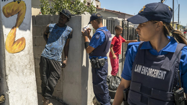 A roadside car wash operator is fined R3000 (approximately $300) for illegal use of water during a police operation in Delft, a township on the outskirts of Cape Town.
