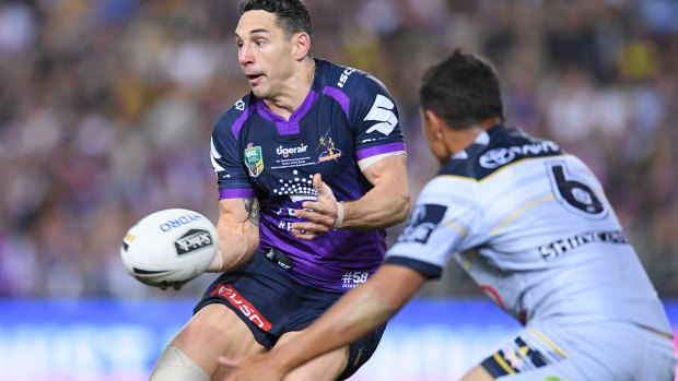 Billy Slater finally joins the 300 club on Saturday night.