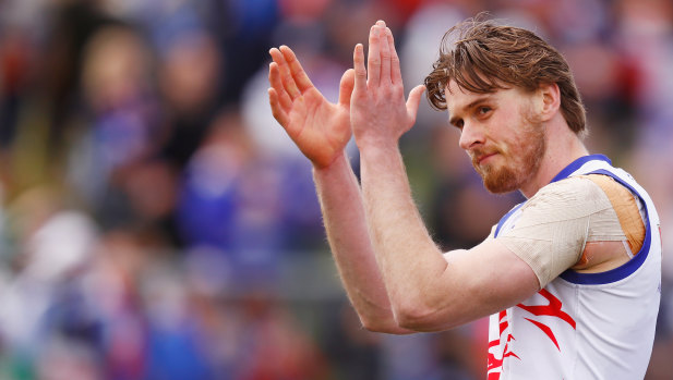 Jordan Roughead was cleared to play just hours before the game.