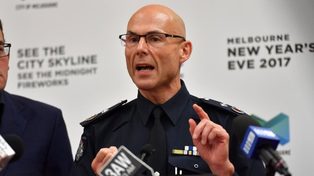 Deputy Commissioner Andrew Crisp said police will lock down Melbourne's CBD and Docklands this New Year's Eve.
