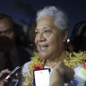 Samoa’s first female prime minister seeks to install cabinet on Tuesday