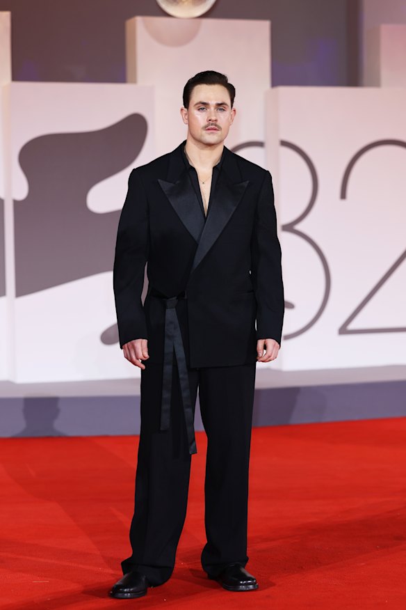 Australian actor Dacre Montgomery, best known for his role in Stranger Things, makes his Venice debut.